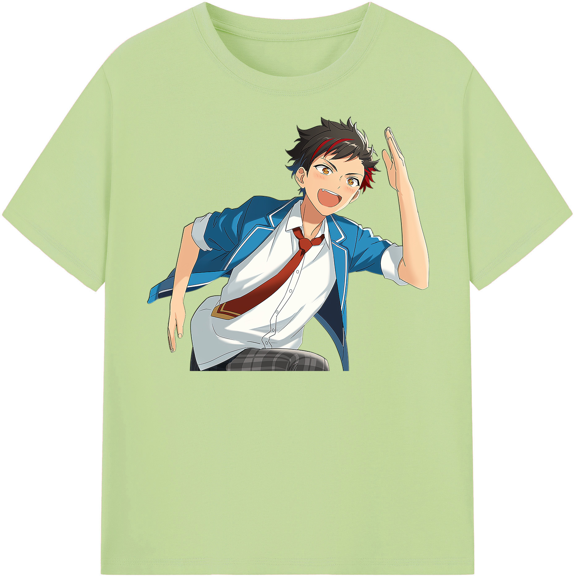 （画像用） あんさんぶるスターズ! Ensemble Stars 綿100％半袖Tシャツ（フロントプリント）